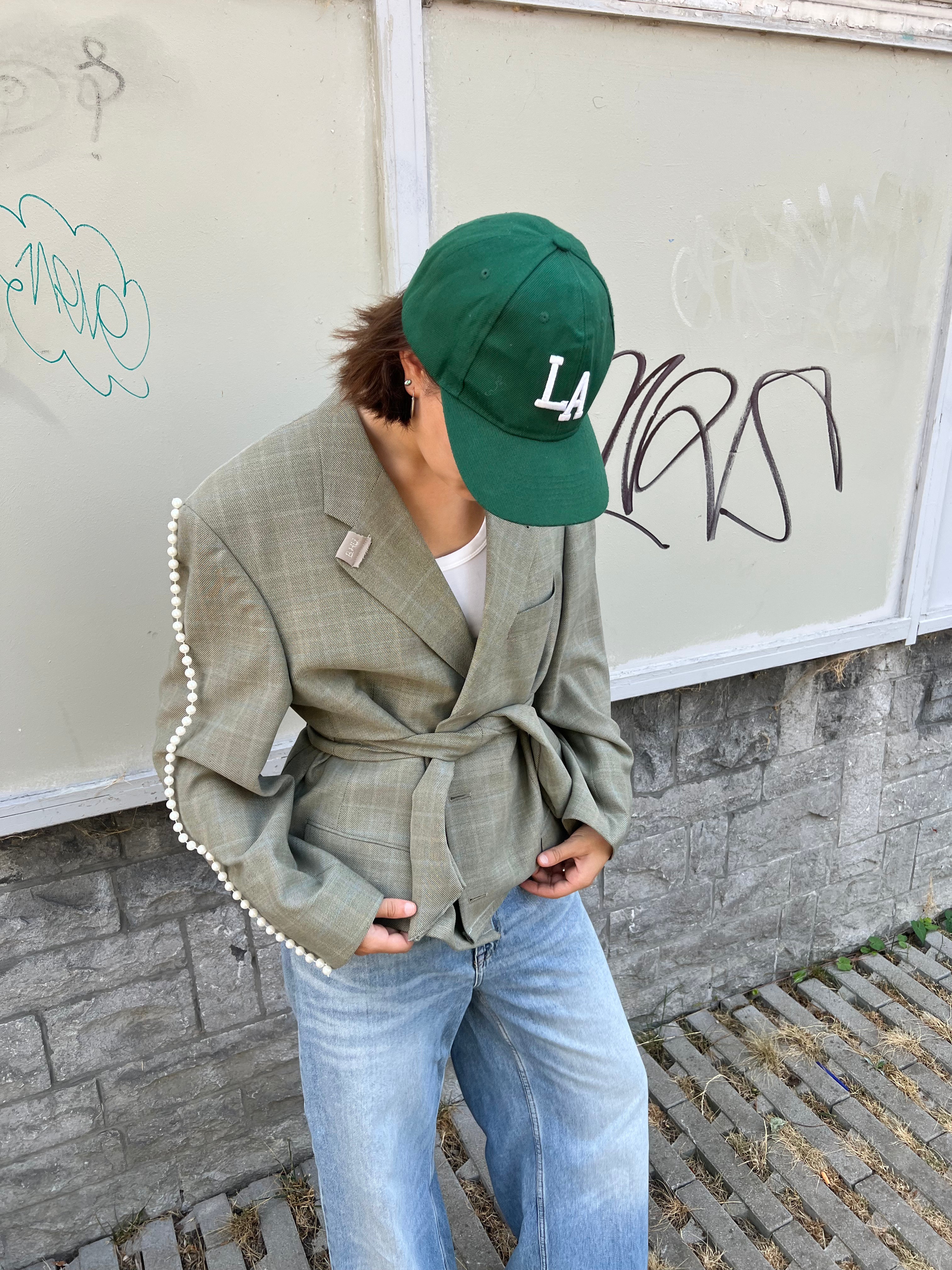 Green Pearl Blazer-5