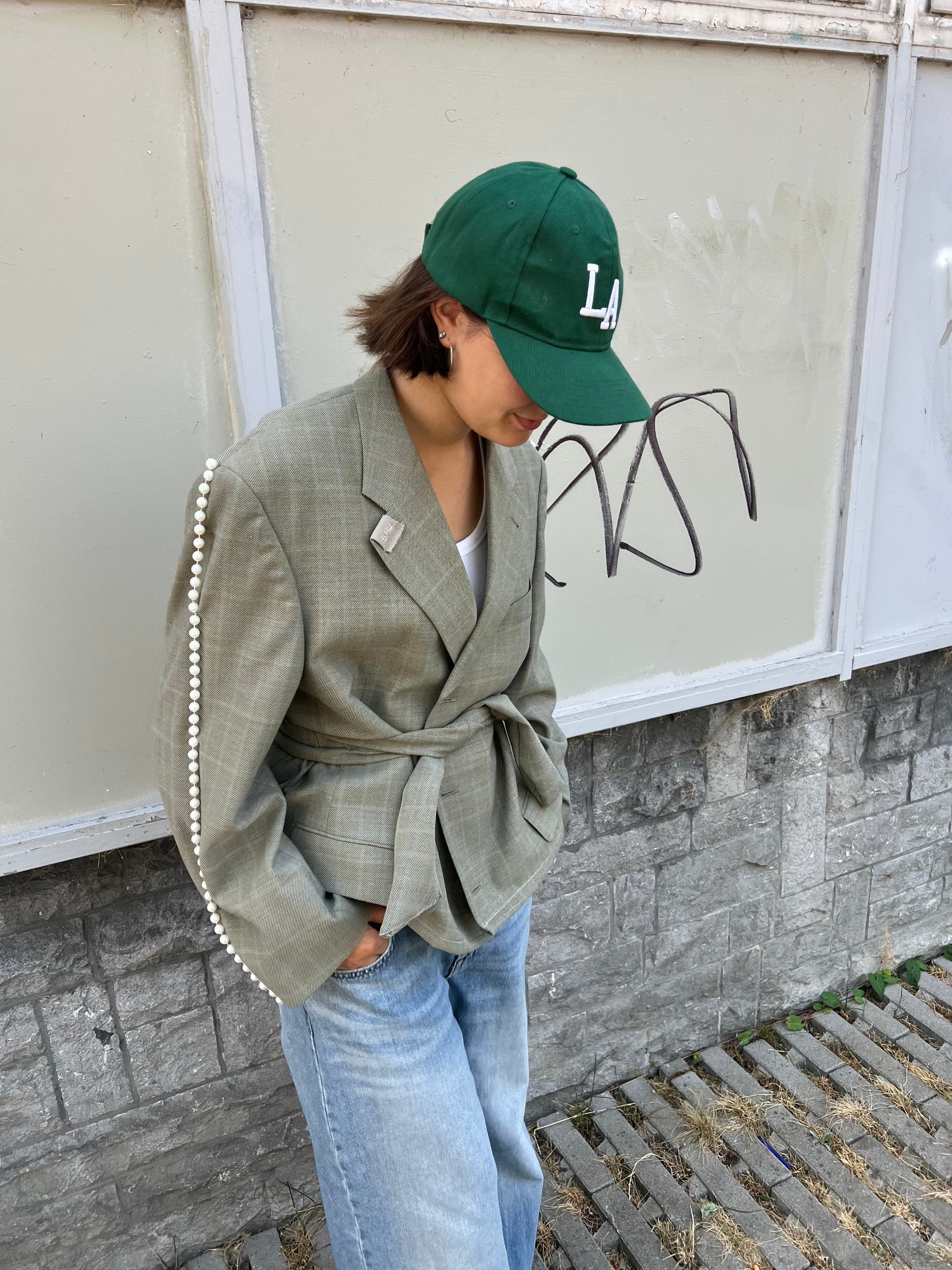 Green Pearl Blazer-6